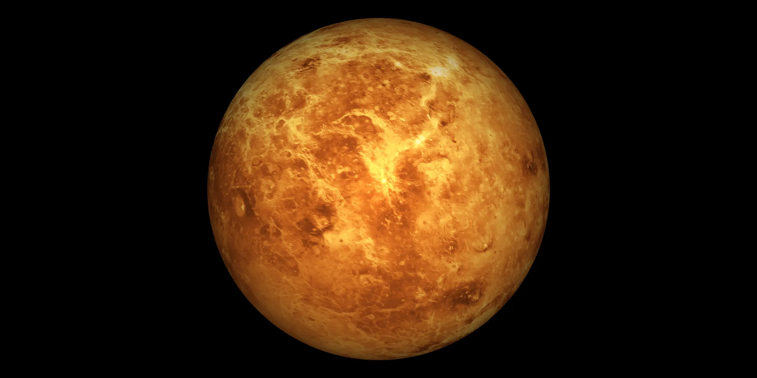 planeta venus en el espacio